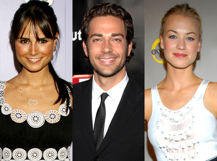 Jordana Brewster, Zachary Levi, Yvonne Strahovski Jordana Brewster, Zachary Levi, Yvonne Strahovski